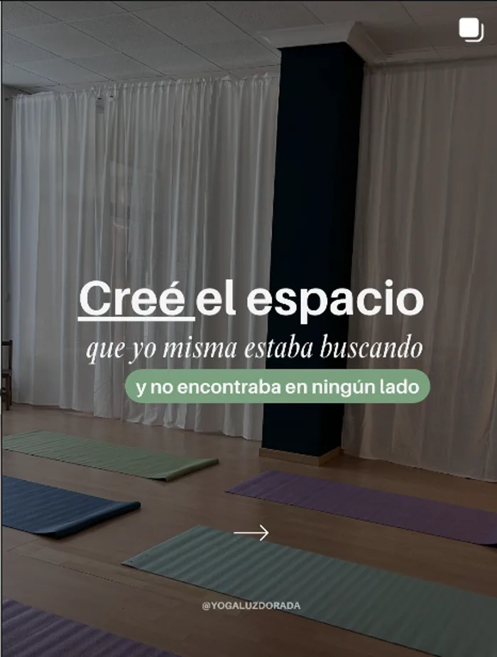 Pieza de contenido para Yoga Luz Dorada