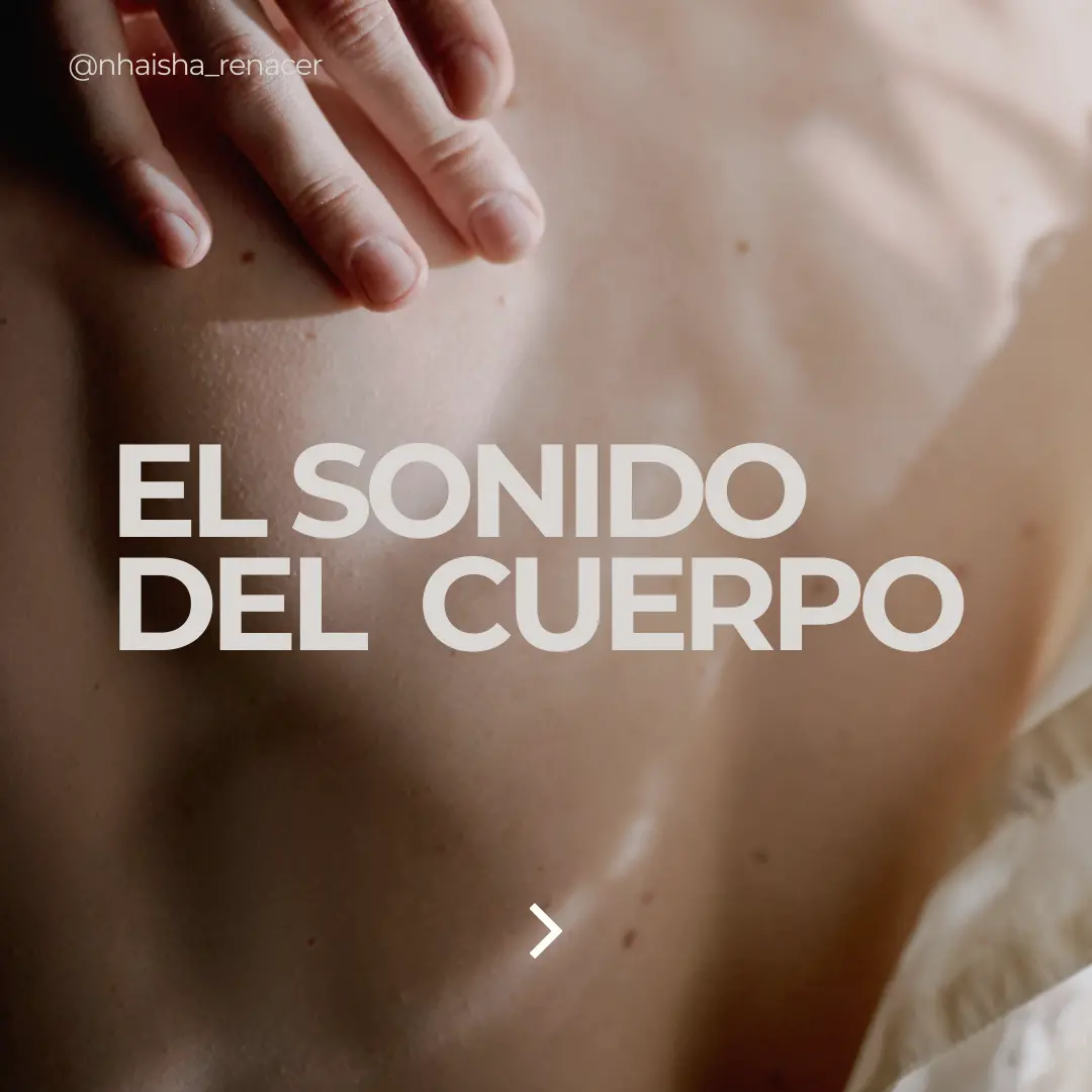 Piezas estáticas diseñadas en Figma para proyecto 'El sonido del cuerpo'